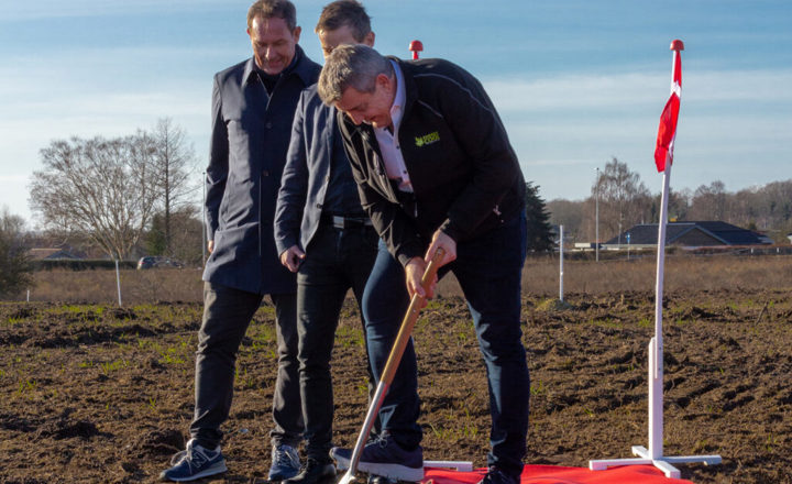 Energy Cool takes the first sod for a new domicile